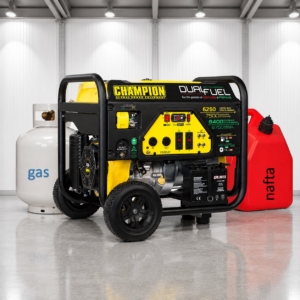 producto generador hibrido CHAMPION 6,2 KVA DUAL FUEL