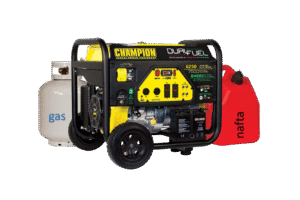 CHAMPION 6,2 KVA DUAL FUEL