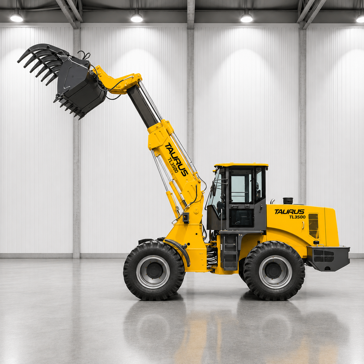 producto palas con brazo telescópico TAURUS TL3500