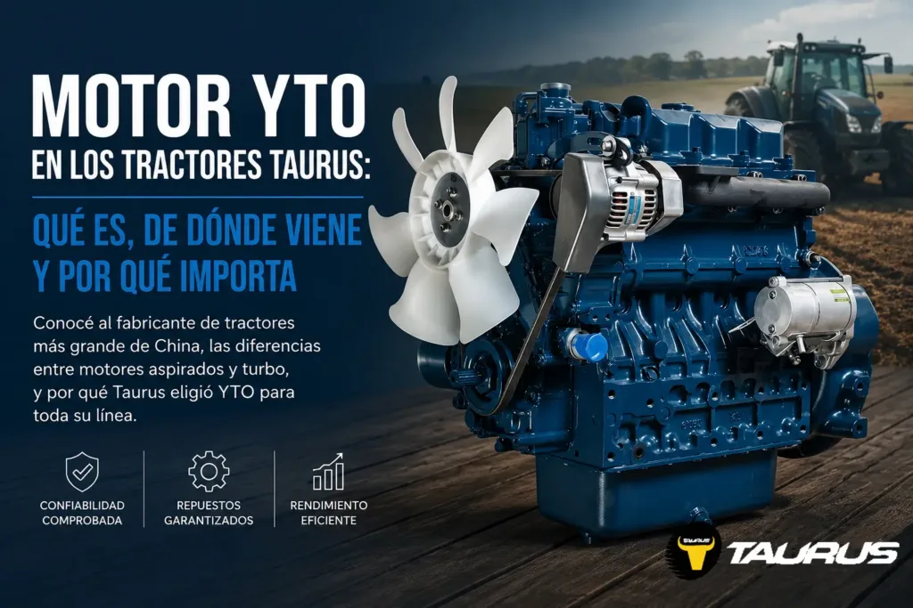 motor yto en tractores taurus